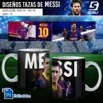 plantillas para sublimar tazas de messi